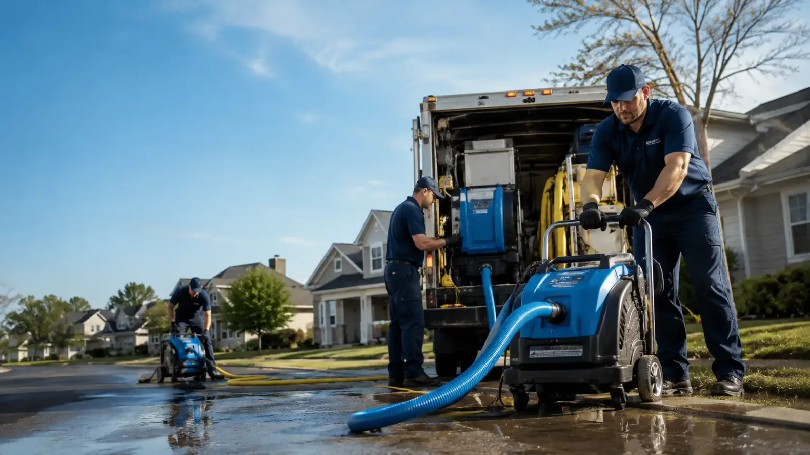 Flood Damage Cleanup in Mayflower, AR